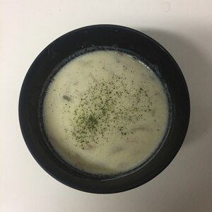 コーンと玉ねぎの豆乳スープ♪